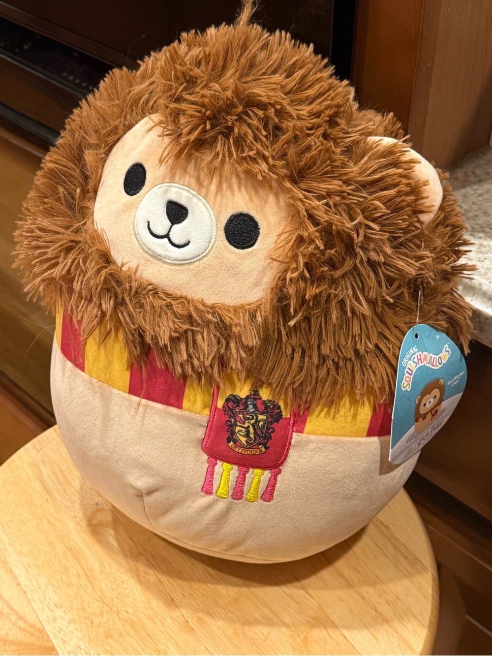 NWT- Squishmallows Harry Potter Gryffindor Lion Plush-Brand New With tags!
